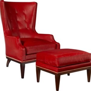 Fotel Merrill Leather Red